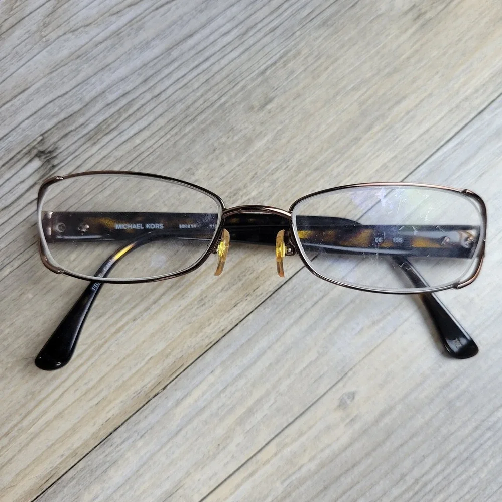 Michael Kors Eyeglasses Frames‎ MK436 210 Brown Tortoise Rectangular 49-17-135